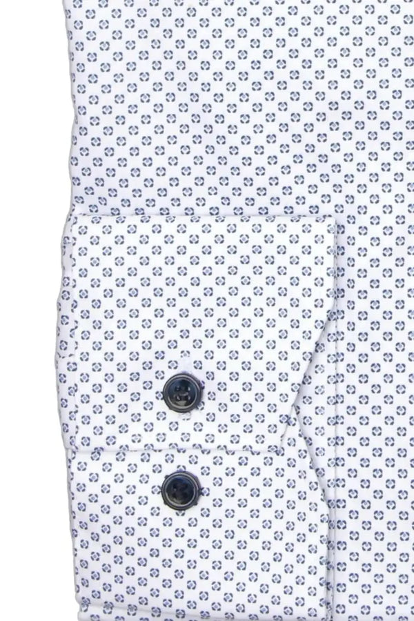 Marvelis Modern Fit Shirt - White & Blue [#7228/64/00]