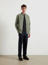 Farah Brewer Long Sleeve Shirt - Tarragon Green