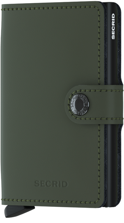 Secrid Miniwallet MM Matte - Green Black
