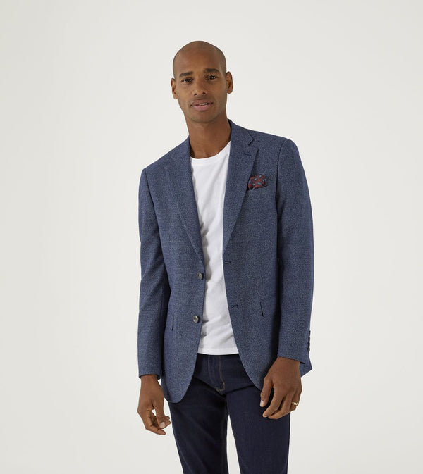 Skopes Cole Tailored Sports Coat - Navy