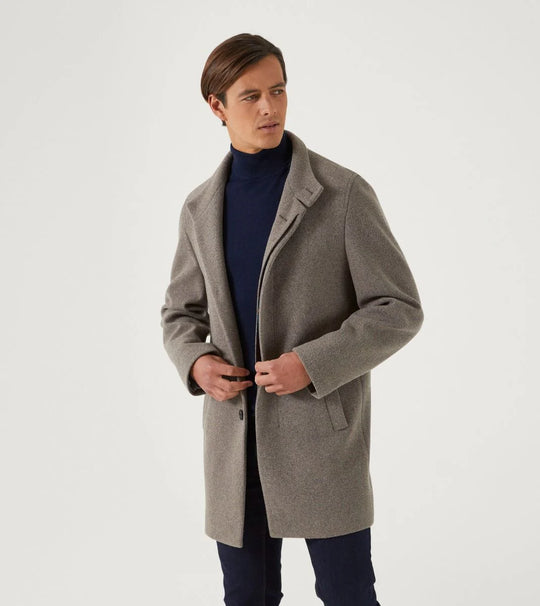 Skopes Faulkner Overcoat - Oat