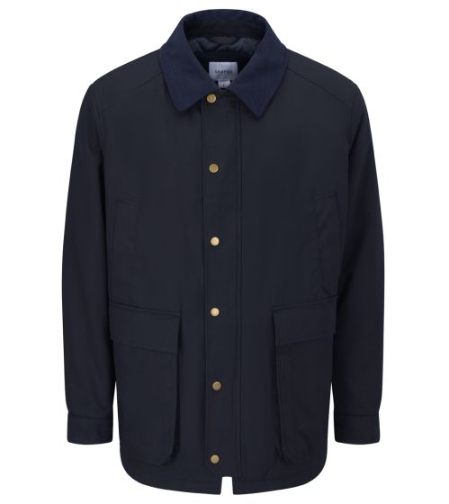 Skopes Ribble Wax Coat - Navy