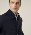 Skopes Ribble Wax Coat - Navy