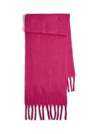 Pieces Nikita Long Scarf - Beetroot