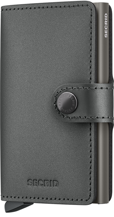 Secrid Miniwallet MM Matte Satin - Steel
