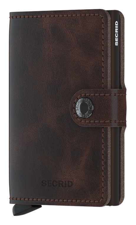 Secrid Miniwallet MV Vintage - Chocolate