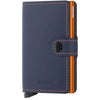 Secrid Miniwallet MM Matte Nightblue & Orange