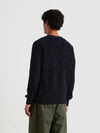 Farah Sage Nepped Sweater - True Navy