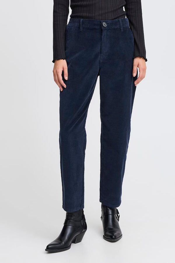 B.young Dasik Pocket Pants - Navy Blazer