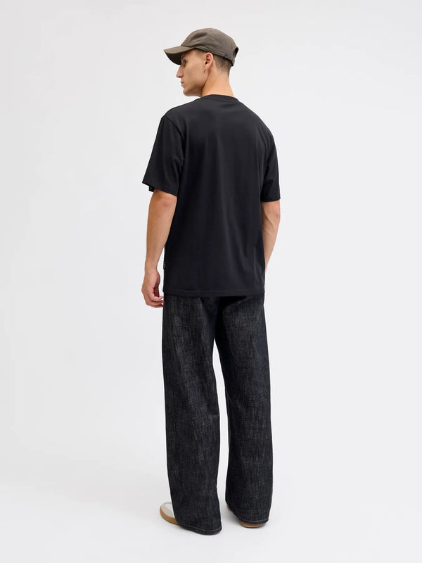 Jack & Jones Fusion Big Branding Tee - Black/Print