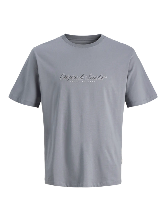 Jack & Jones Montauk Type Front Tee - Tradewinds