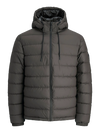 Jack & Jones Point Puffer Jacket - Asphalt