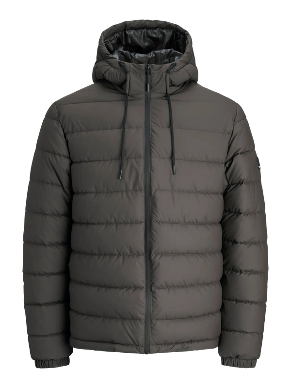 Jack & Jones Point Puffer Jacket - Asphalt