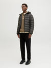 Jack & Jones Point Puffer Jacket - Asphalt