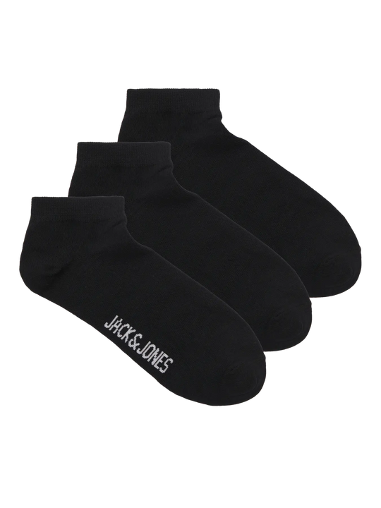 Jack & Jones Louis Dongo Socks 3 Pack - Black