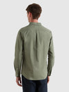 Farah Brewer Long Sleeve Shirt - Tarragon Green