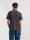 Farah Elton Short Sleeve Polo - Submarine Grey