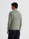 Farah Jim 1/4 Zip - Tarragon Green