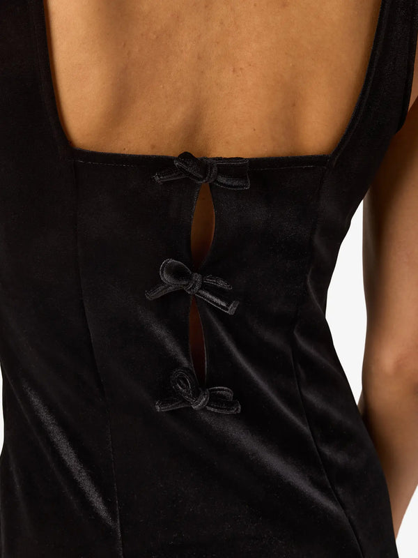 Noisy May Lordi Short Sleeve Detail Dress - Black