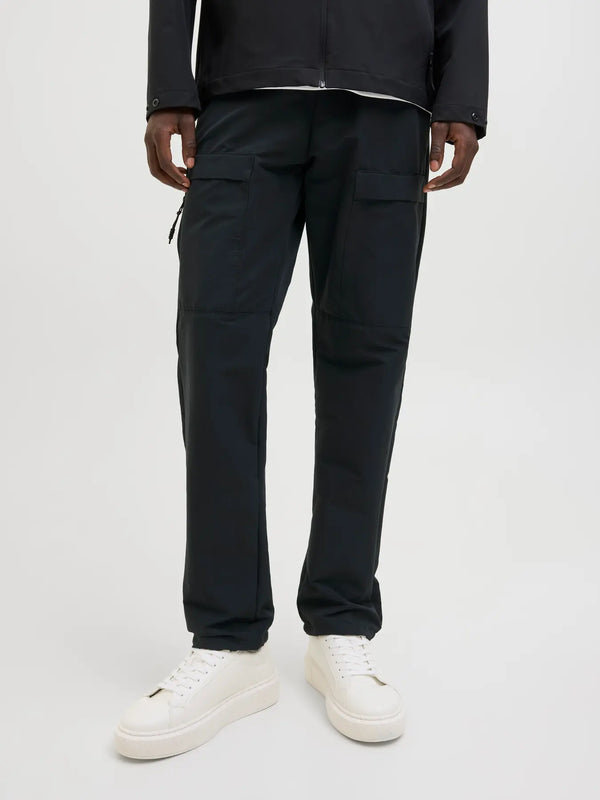 Jack & Jones Kane Hawk Tech Cargo Jogger - Black