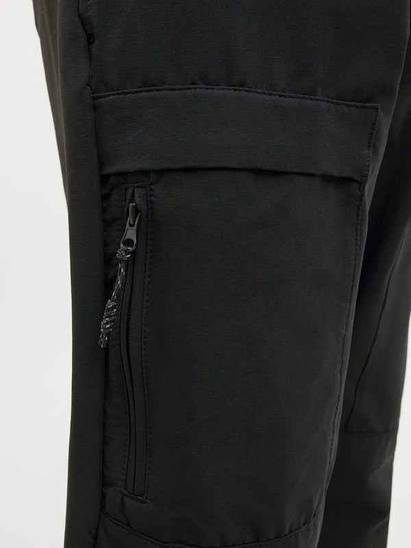Jack & Jones Kane Hawk Tech Cargo Jogger - Black