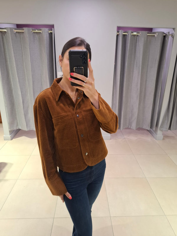 B.young Dixian Shirt - Toffee