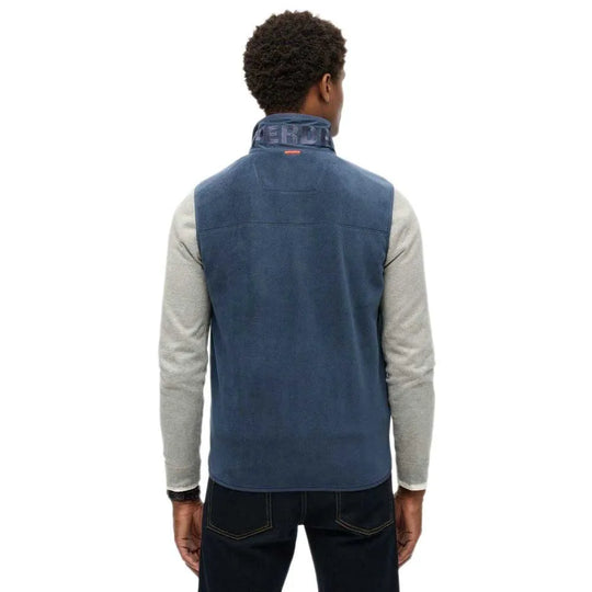 Superdry Active Fleece Gilet - Navy