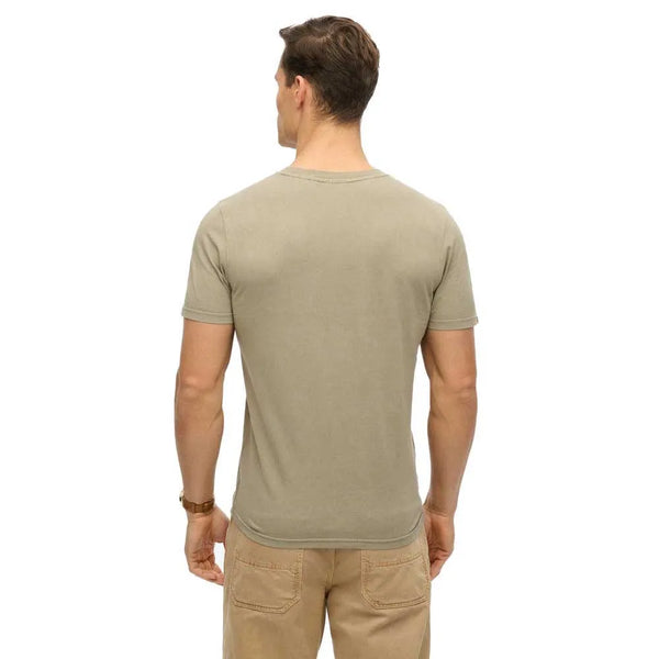 Superdry VL Tokyo Relaxed Tee - Light Khaki Green