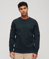 Superdry Core Logo Classic Sweat - Eclipse Navy