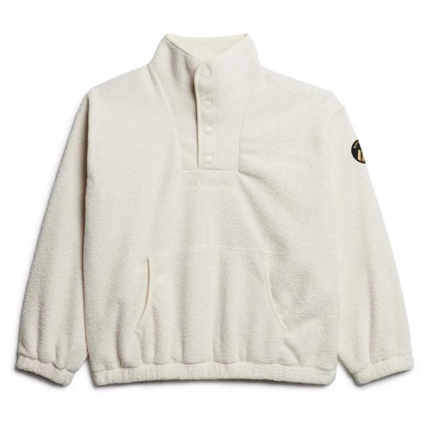 Superdry Country Club Borg Half Zip - Ebony