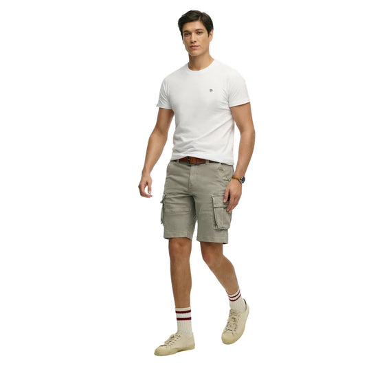 Superdry Core Cargo Shorts - Light Khaki Green