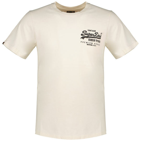 Superdry Tokyo VL Graphic T-Shirt - Cream [Size L]