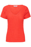 B.young Rola T-Shirt - Flame Scarlet