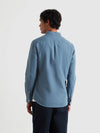 Farah Brewer L/S Shirt - Chalk Blue