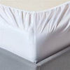 Sleepdown Deep Fitted Sheet 100% Brushed Cotton- White