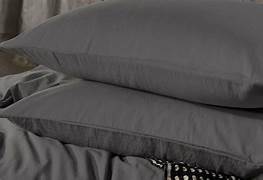 Sleepdown Standard Pillowcases -Charcoal