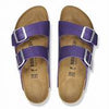 Birkenstock Arizona Birko-Flor Embossed Narrow Fit - Shiny Lizard Acai 1027765