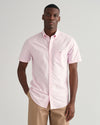 Gant Reg Oxford Short Sleeve Shirt BD Light Pink