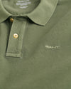 Gant Sunfaded Pique SS Rugger - Pine Green (Size L)