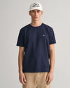 Gant Reg Shield SS T-Shirt - Evening Blue