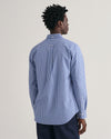 Gant Reg Poplin Gingham Shirt - College Blue