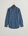 Gant Reg Archive Poplin Plaid Shirt - Salty Sea