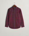 Gant Reg Archive Poplin Plaid Shirt - Plumped Red