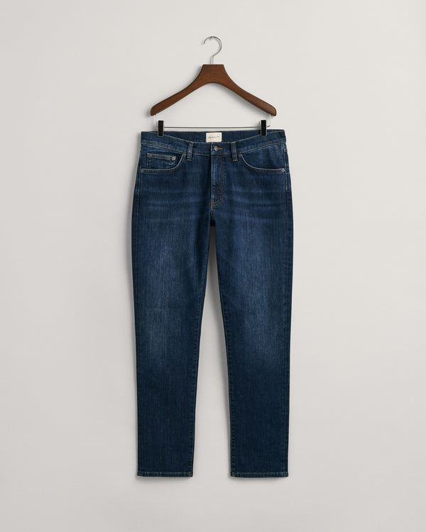 Gant Slim Jeans - Dark Blue Worn In