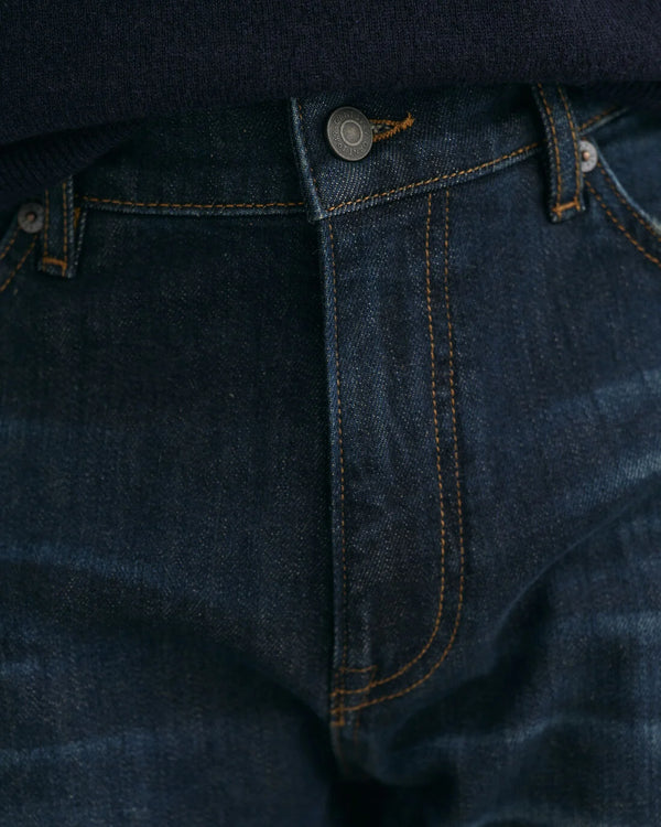 Gant Slim Archive Wash Jeans - Dark Blue Archive