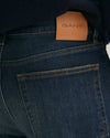 Gant Slim Archive Wash Jeans - Dark Blue Archive