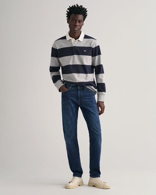 Gant Slim Jeans - Dark Blue Worn In