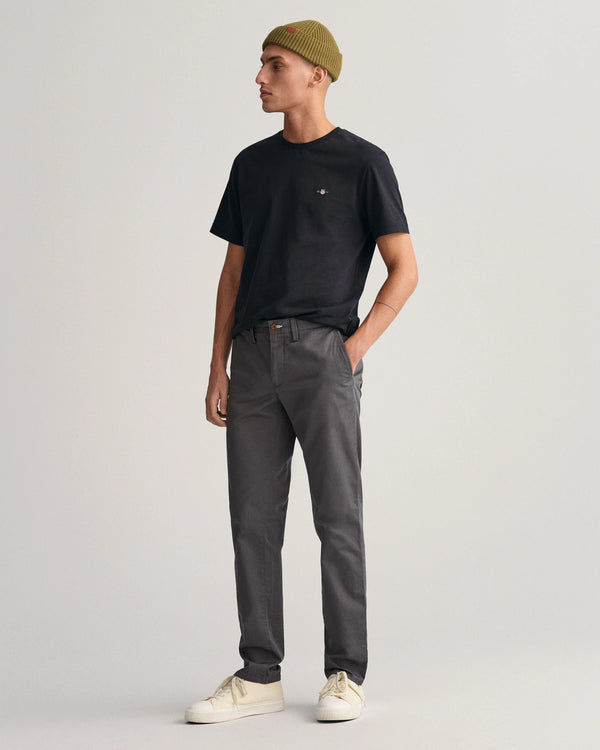 Gant Slim Twill Chino - Antracite