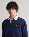 Gant Reg Shield Barstripe Heavy Rugger - Rich Navy