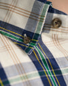 Gant Reg UT Archive Poplin Check Shirt - Eggshell